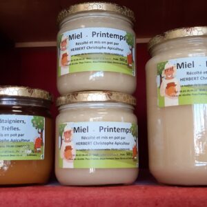 Miel de châtaignier/ronce/trèfle