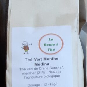 Thé vert menthe médina