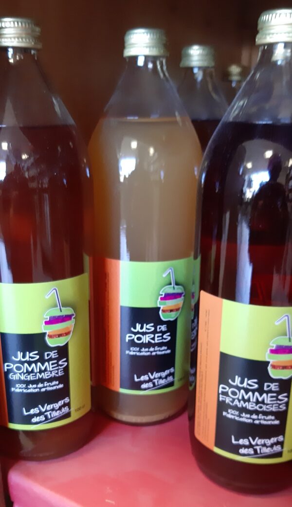 jus de pommes + fruits