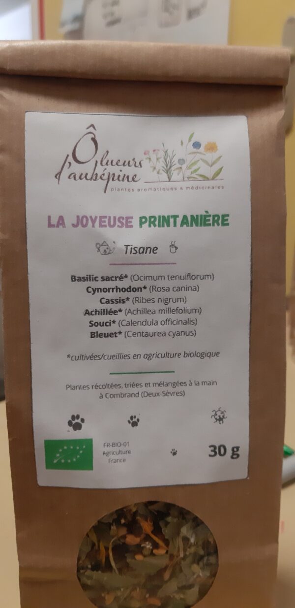Tisane la Joyeuse printanière