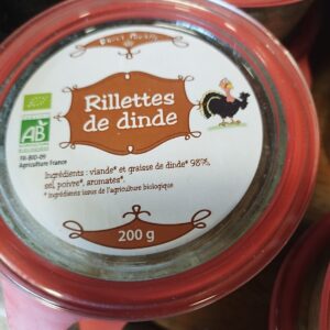 Rillettes de dinde